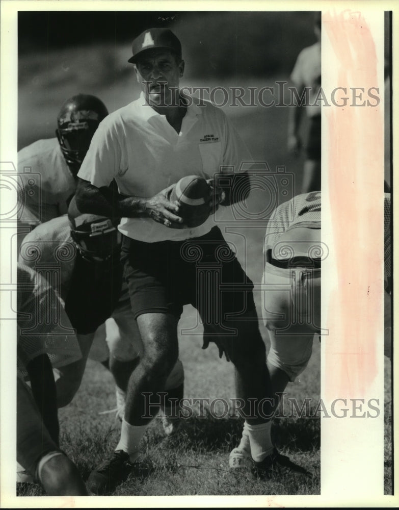 1990 Press Photo John Ferrara, Antonian High Football Coach - sas11002- Historic Images