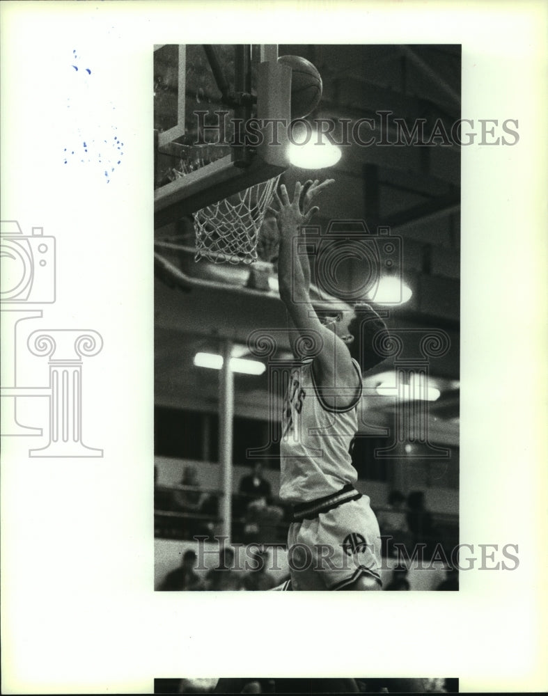 1991 Press Photo Glenn Winship, Alamo Heights Southside High School Basketball- Historic Images