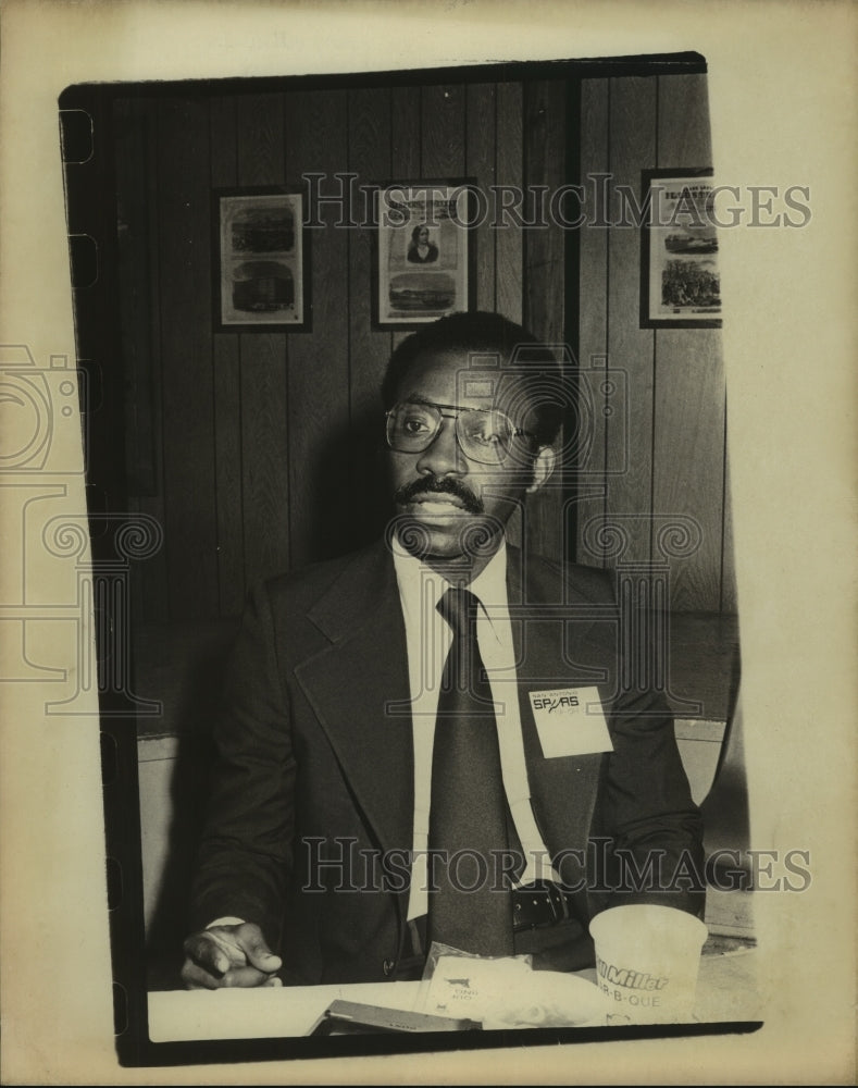 Press Photo Simon Gourdine, National Basketball Association Deputy Commissioner- Historic Images