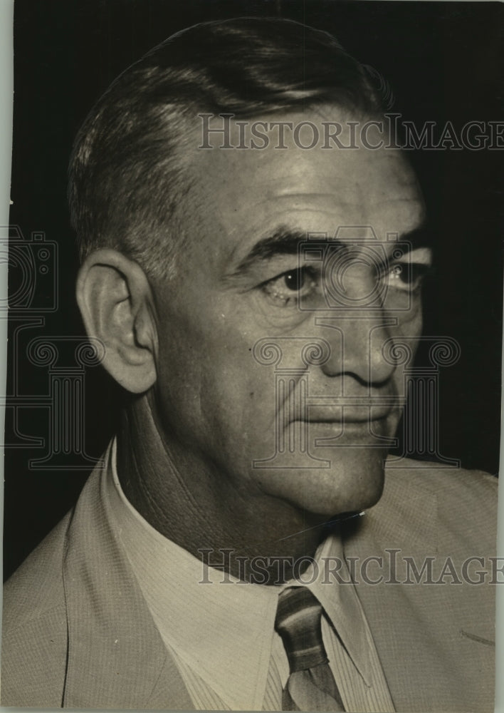 Press Photo Claud Kellam, Athletic Director for San Antonio Public Schools- Historic Images