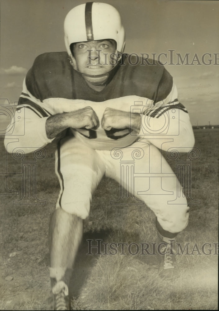 1952 Press Photo Frank Johnston, Football Player - sas11240- Historic Images