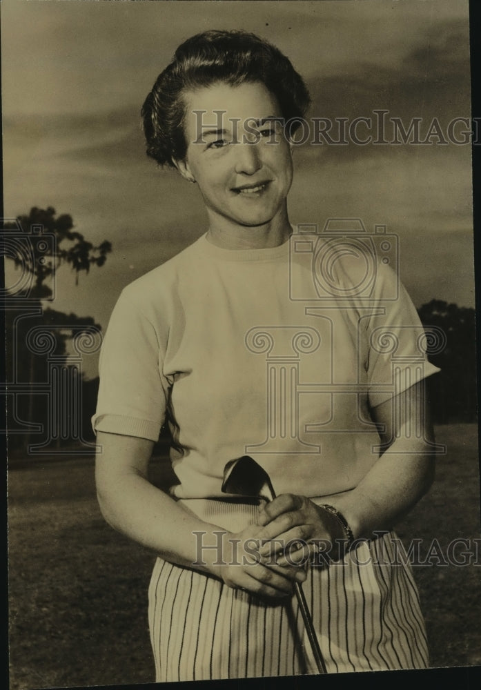 Press Photo Golfer Betty Houran - sas11272- Historic Images