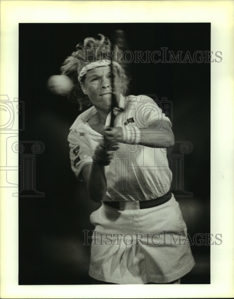1988 Press Photo Kathrin Keil, Tennis Player at McFarlin Maybelline Tourney- Historic Images