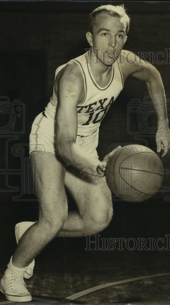Press Photo Doug Hart, Texas Basketball Player - sas11368- Historic Images
