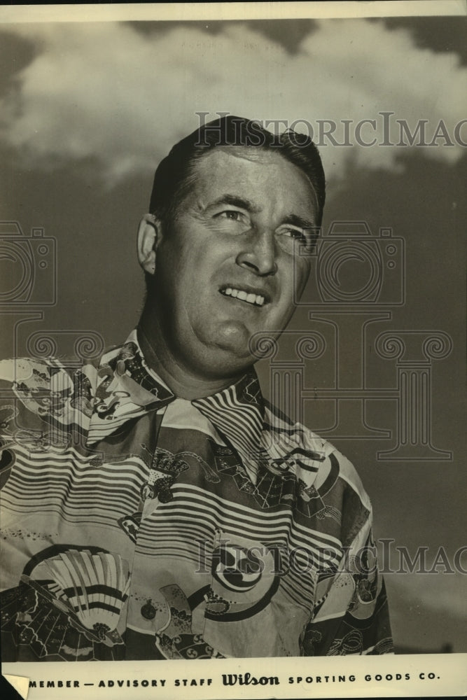 Press Photo E. J. "Dutch" Harrison, Golfer and Wilson Sporting Goods Member- Historic Images