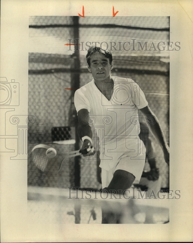 1983 Press Photo Pancho Gonzales, Tennis Player - sas11487- Historic Images