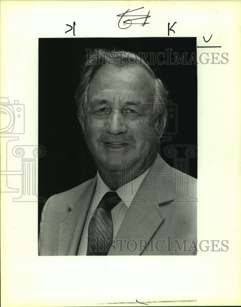 1986 Press Photo Weldon Humble, Former Brackenridge High School Football Player- Historic Images