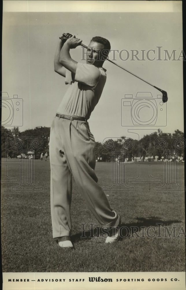 Press Photo Golfer Loddie Kempa, Wilson Sporting Goods Advisory Staff Member- Historic Images