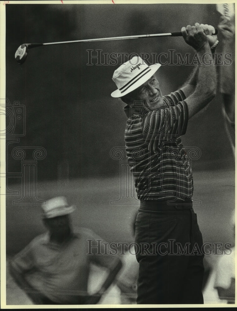 1988 Press Photo Golfer Don January at Dominion Course - sas11836- Historic Images