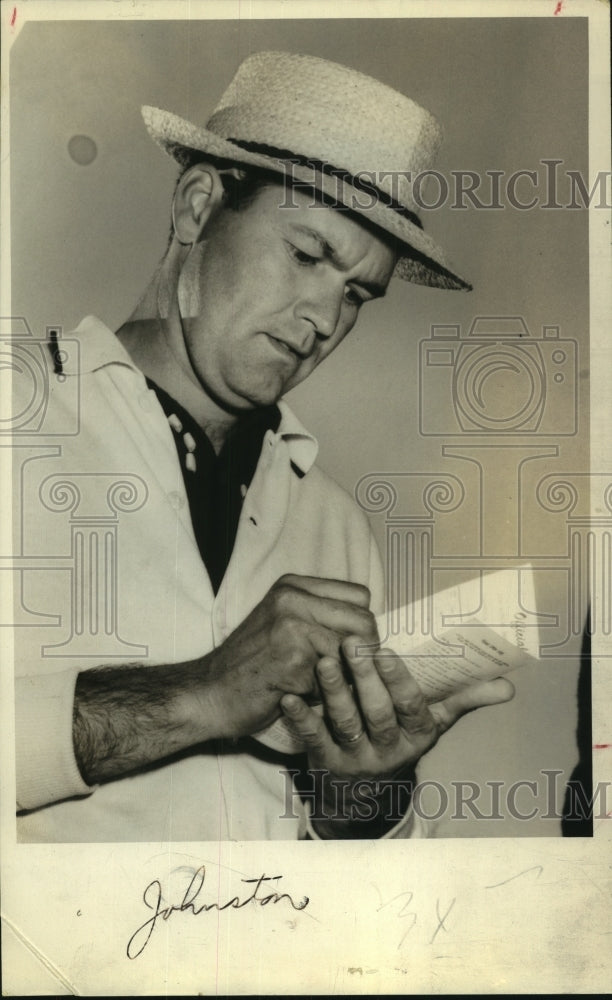 1958 Press Photo Golfer Bill Johnston - sas11868- Historic Images