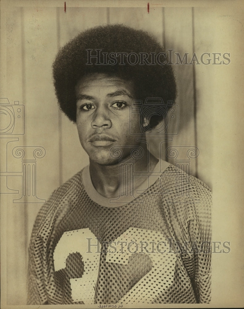 1979 Press Photo Emmett Johnson, Roosevelt High School Football Player- Historic Images