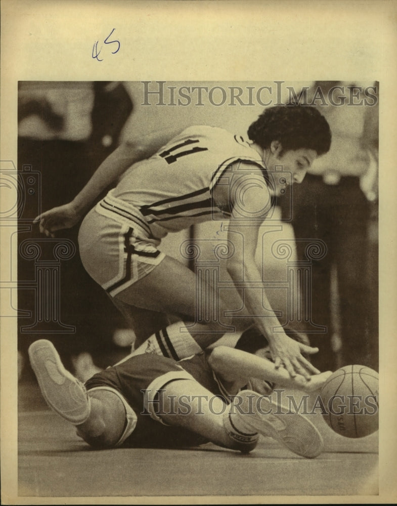 Press Photo Anthony Gonzales, King High School Basketball Player at Jay Game- Historic Images