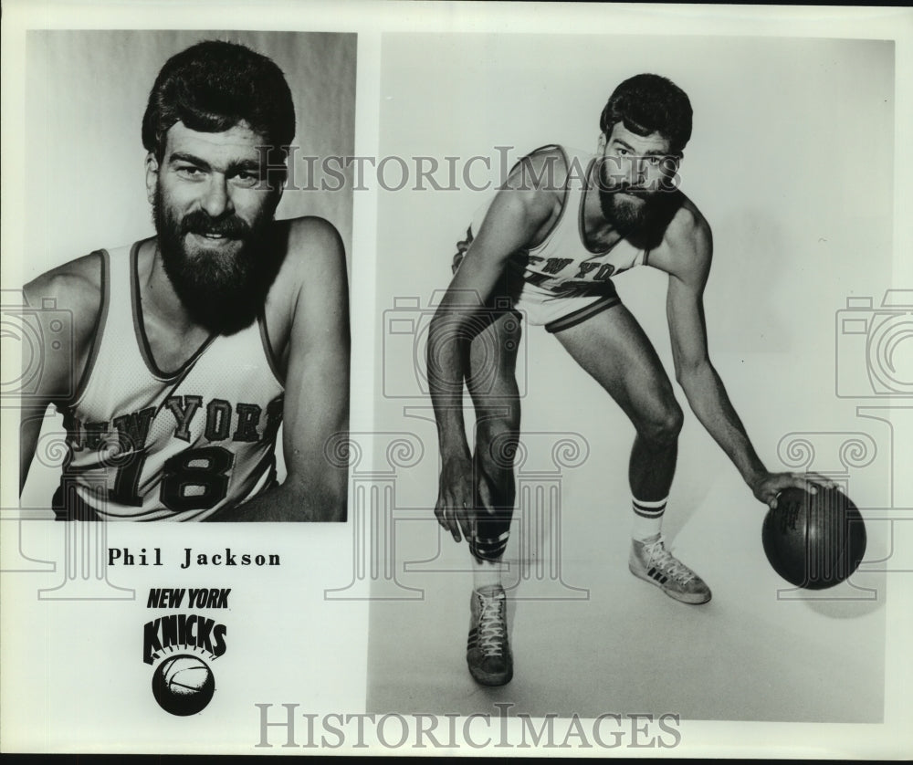 Press Photo Phil Jackson, New York Knicks Basketball Player - sas12181- Historic Images