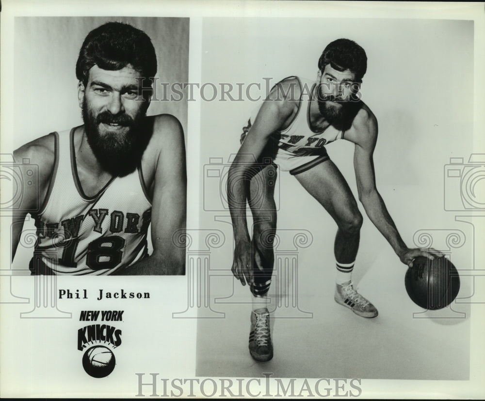 Press Photo Phil Jackson, New York Knicks Basketball Player - sas12182- Historic Images