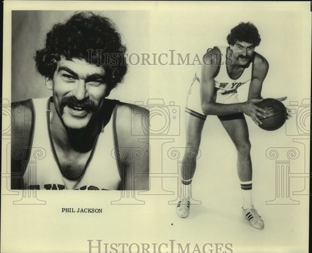 Press Photo Phil Jackson, New York Basketball Player - sas12183- Historic Images