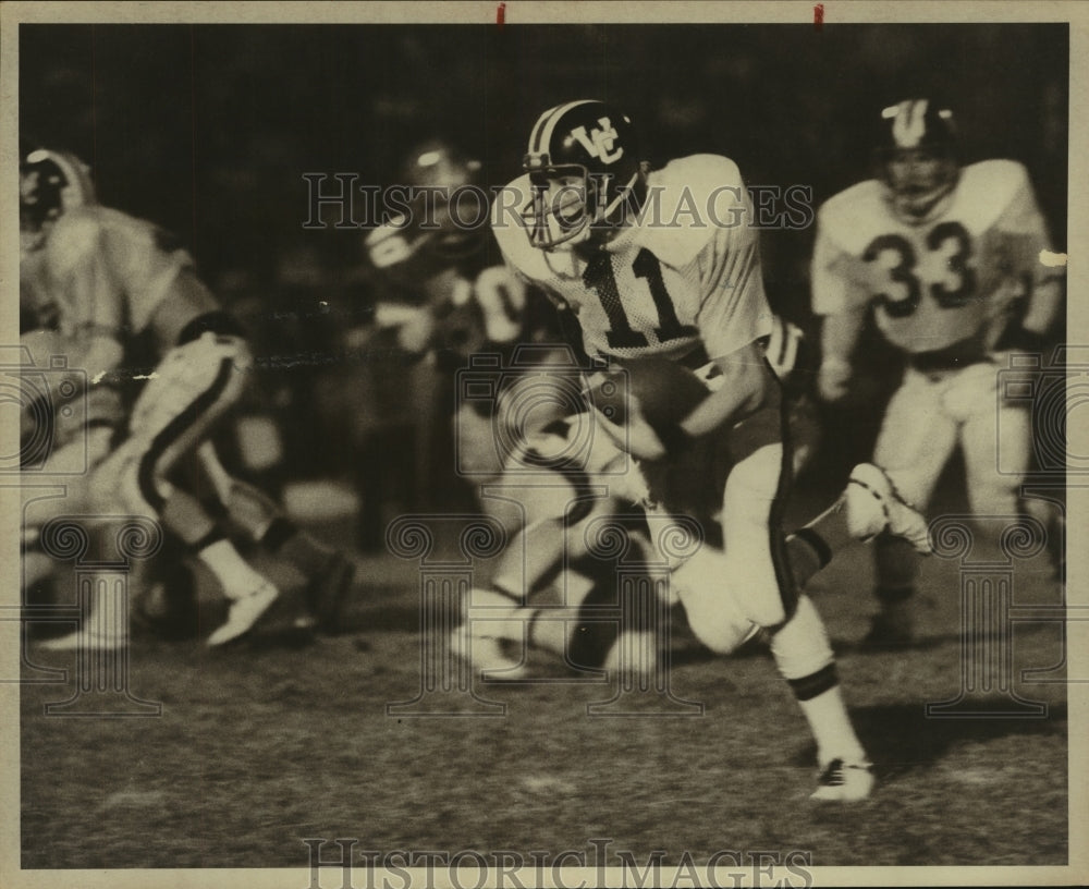 1978 Press Photo Tommy Huggins, High School Football Player - sas12221- Historic Images