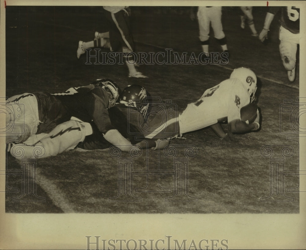 1978 Press Photo Del Rio & Kennedy High Schools Play Football - sas12222- Historic Images
