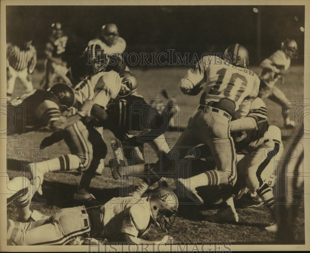 Press Photo Jeff Smith, Rockets Football Team Quarterback at Game - sas12258- Historic Images