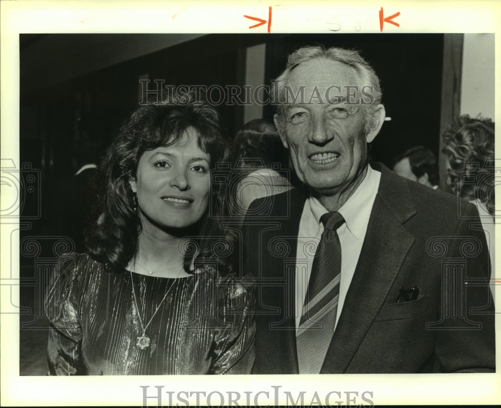 1986 Press Photo Don January, Professional Golfer at Texas Open Reunion- Historic Images