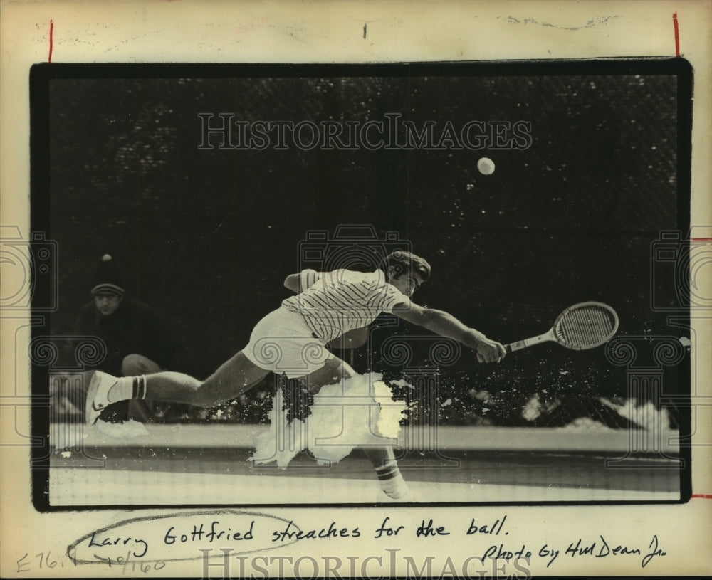 Press Photo Larry Gottfried, Tennis Player - sas12415- Historic Images