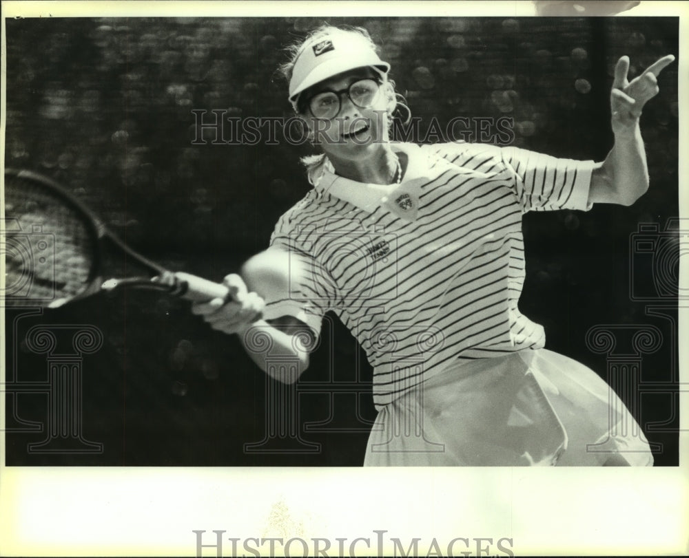 1988 Press Photo Jame Holdren, Tennis Player - sas12496- Historic Images