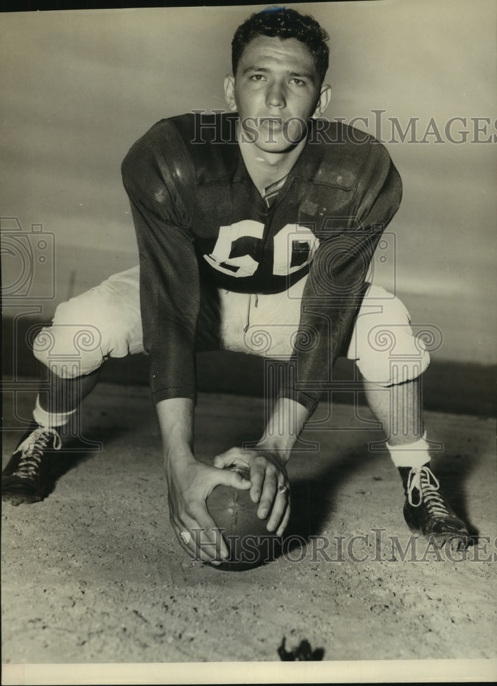 Press Photo Texas A&amp;M football player Garrita Guly - sas12659- Historic Images