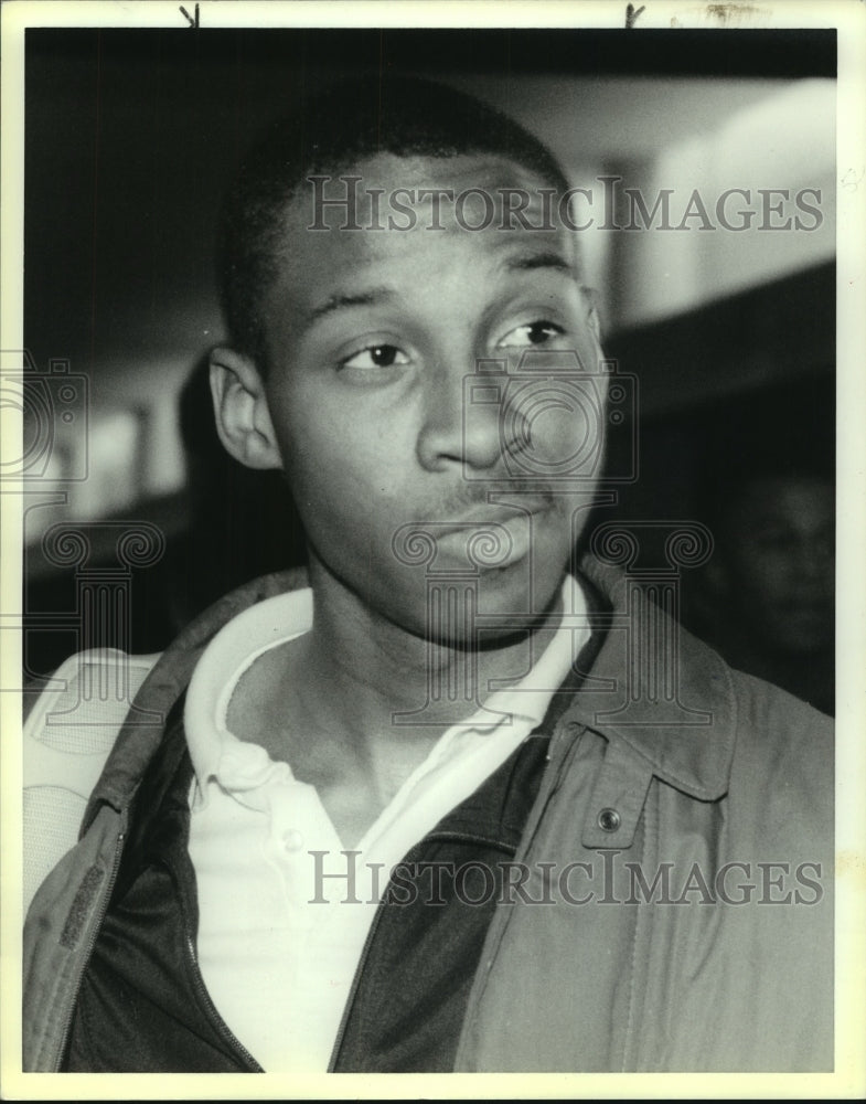 1989 Press Photo Keith Horne, University of Texas San Antonio Athlete- Historic Images