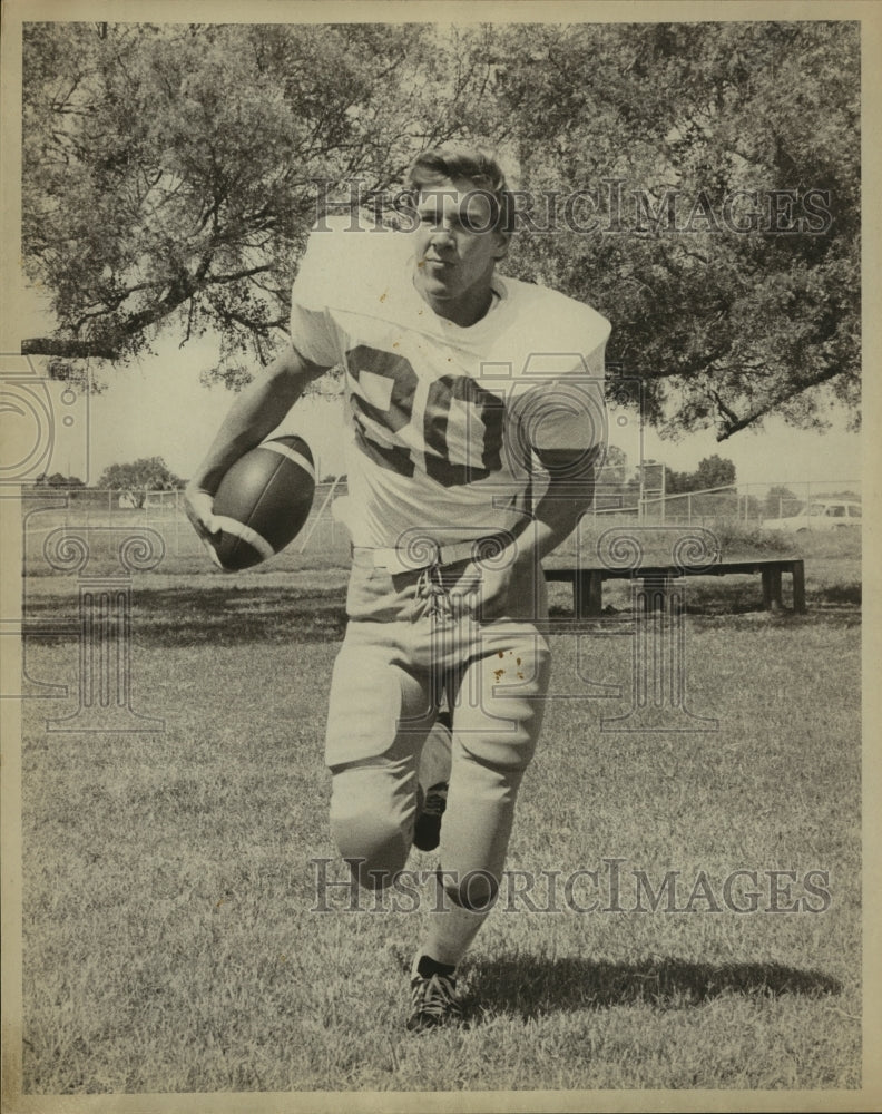 Press Photo Scott Soden, East Central Football Player - sas12768- Historic Images