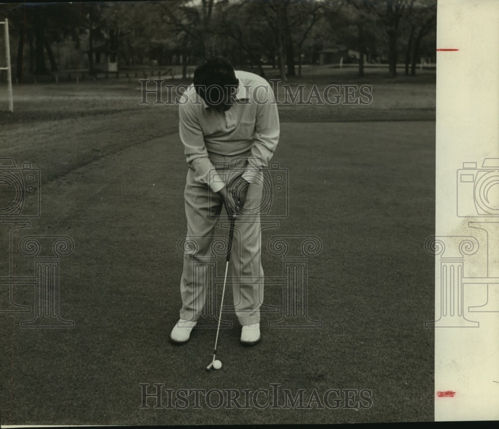 1954 Press Photo Golfer Tony Halgrum - sas12806- Historic Images