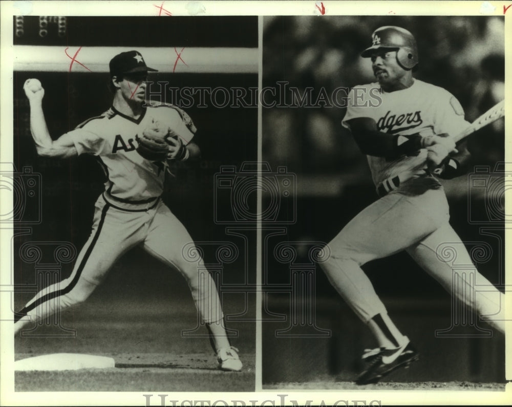 1987 Press Photo Pedro Guerrero, Los Angeles Dodgers Baseball Player - sas12811- Historic Images