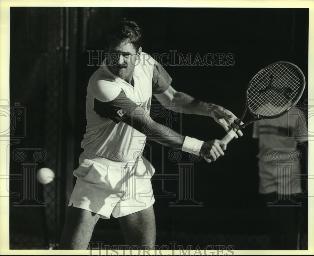 1987 Press Photo Marty Riessen, Tennis Player at Match - sas12863- Historic Images