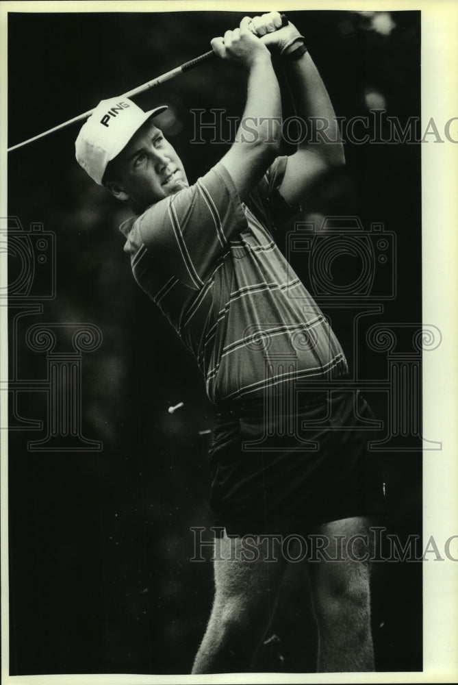 1987 Press Photo Junior golf tournament player Charles Rugh - sas13060- Historic Images