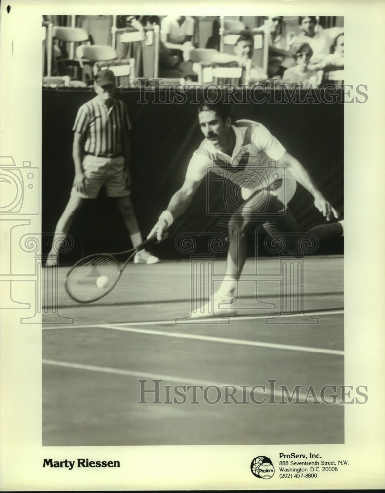 Press Photo Marty Riessen, Tennis Player - sas13108- Historic Images