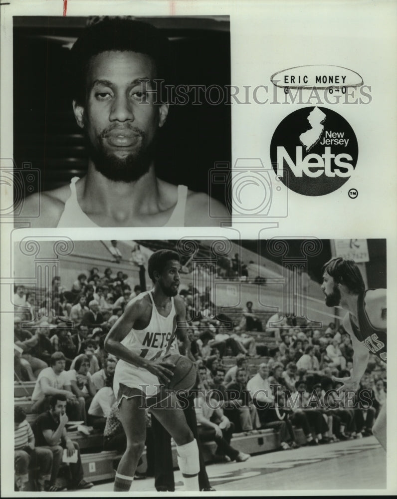1979 Press Photo New Jersey Nets basketball player Eric Money - sas13217- Historic Images