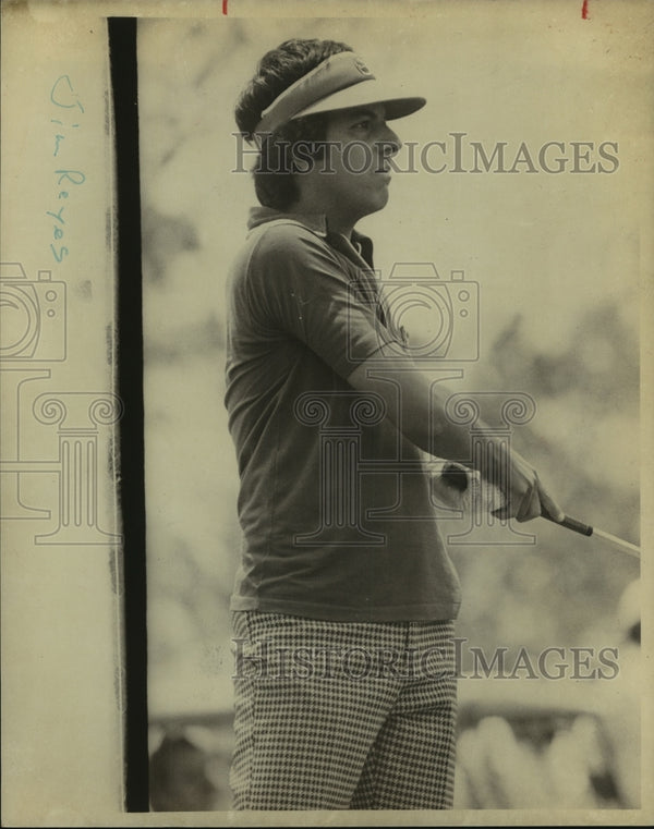 Press Photo Golfer Jim Reyes - sas13325 - Historic Images