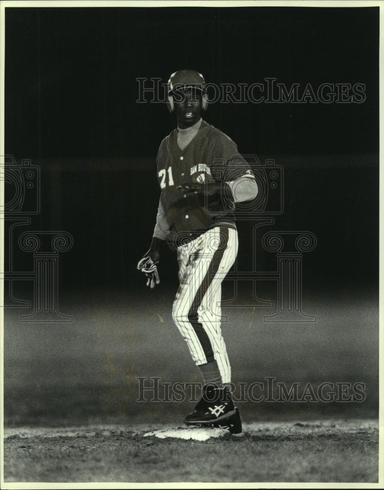 1994 Press Photo Brian Terrell, Sam Houston High School Baseball Player- Historic Images