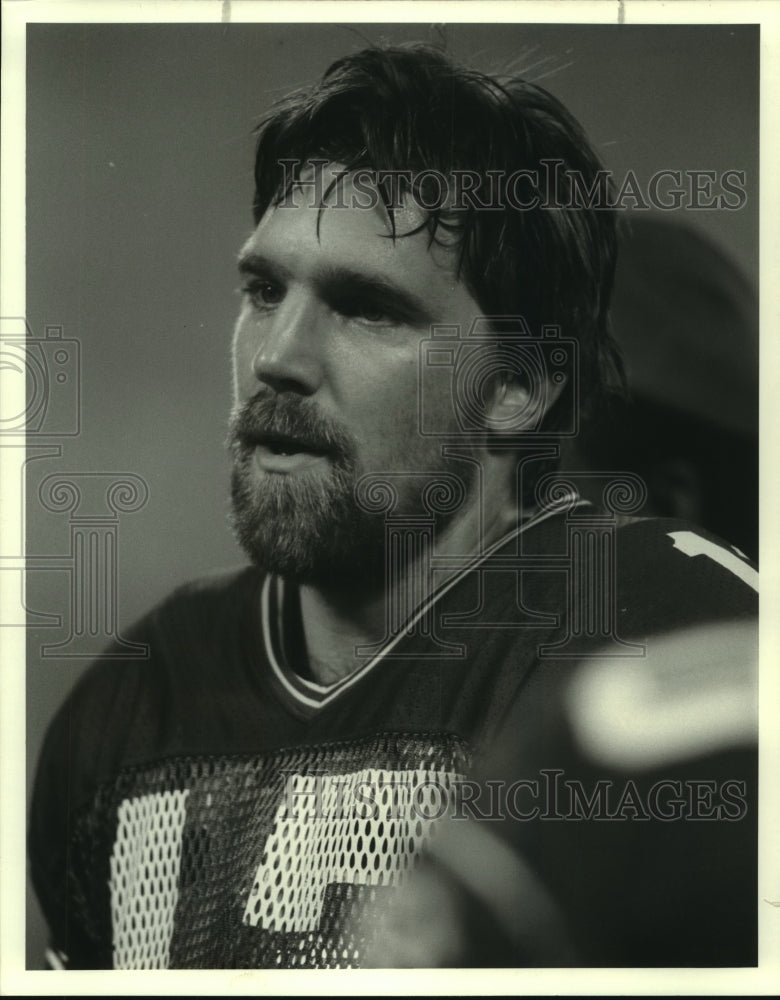 1988 Press Photo Dave Krieg, Seattle Seahawks Football Quarterback - sas13427- Historic Images
