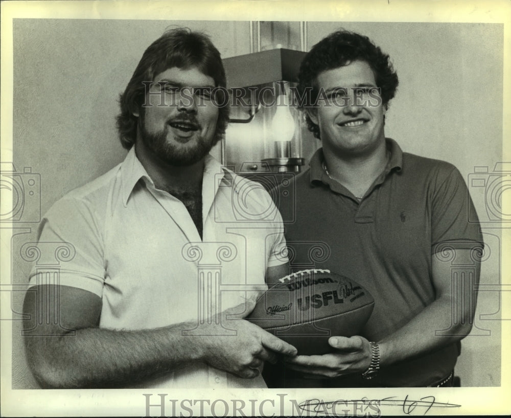 1983 Press Photo Donald Ray Richards, United States Football League Player- Historic Images