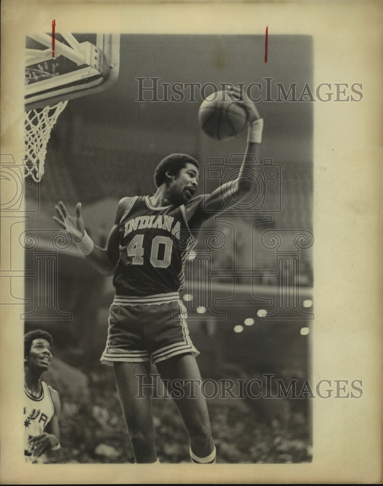 1978 Press PhotoJames Edwards, Indiana Basketball Player at Game - sas13617- Historic Images
