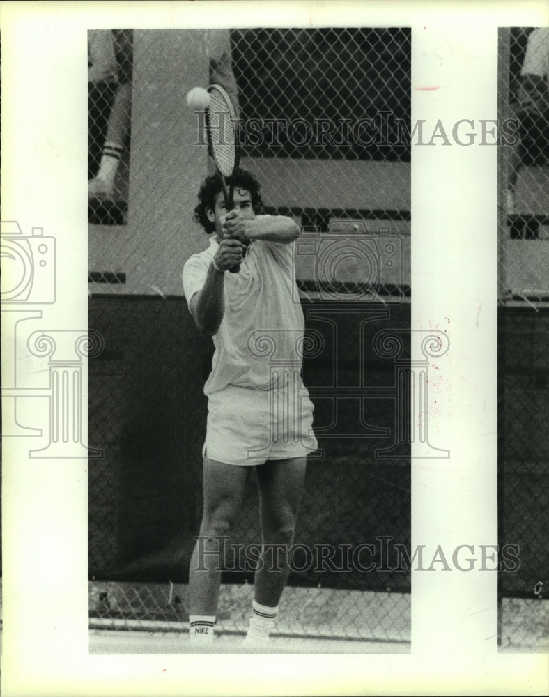 1989 Press Photo Brad Simpson, Alamo Heights High School Tennis Player- Historic Images