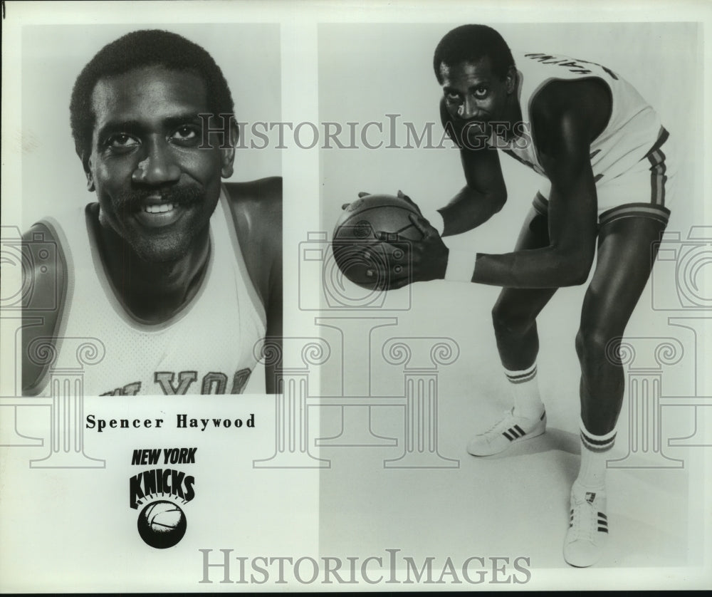 Press Photo Spencer Haywood, New York Knicks Basketball Player - sas13895- Historic Images