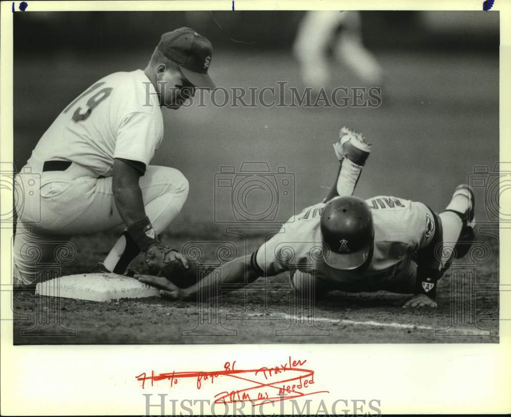 1989 Press Photo The San Antonio Missions and Midland play minor league baseball- Historic Images