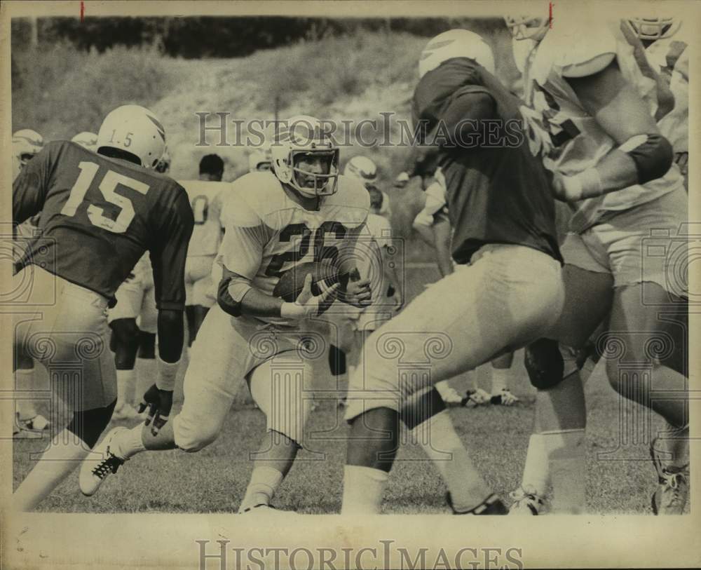 1975 Press Photo San Antonio Wings football running back Billy Sadler- Historic Images