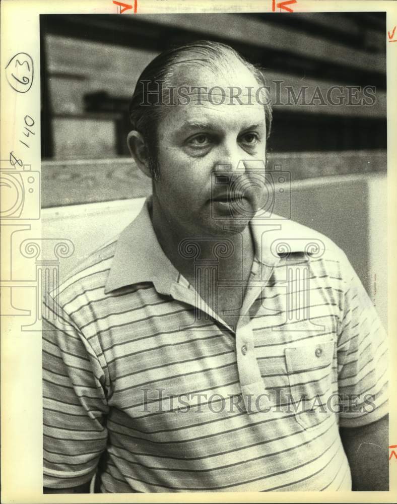 1983 Press Photo St. Mary's college basketball coach Buddy Meyer - sas14634- Historic Images