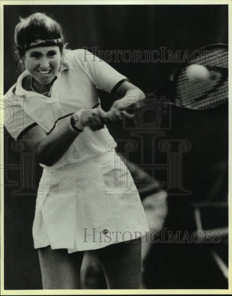 1985 Press Photo Tennis player Chesley Seals - sas14652- Historic Images