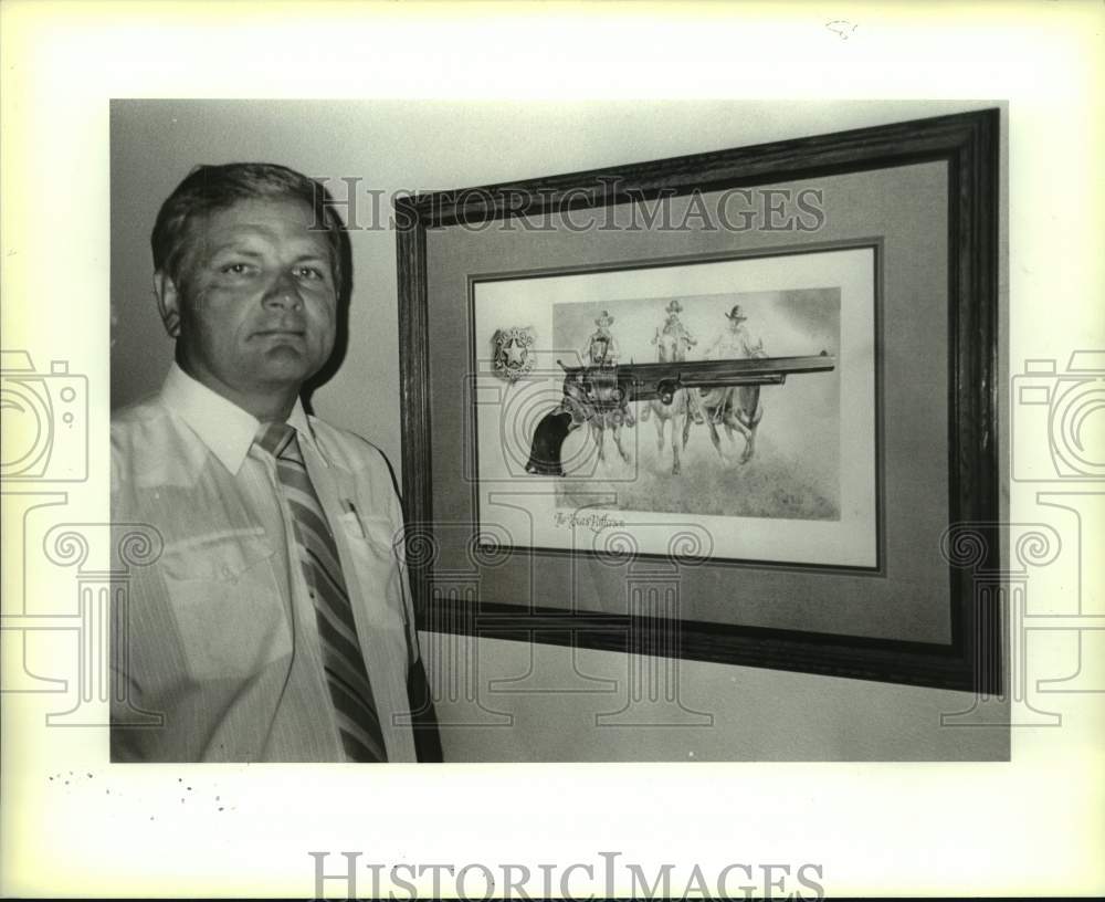 Press Photo Boerne High football coach Jack Moss - sas14739- Historic Images