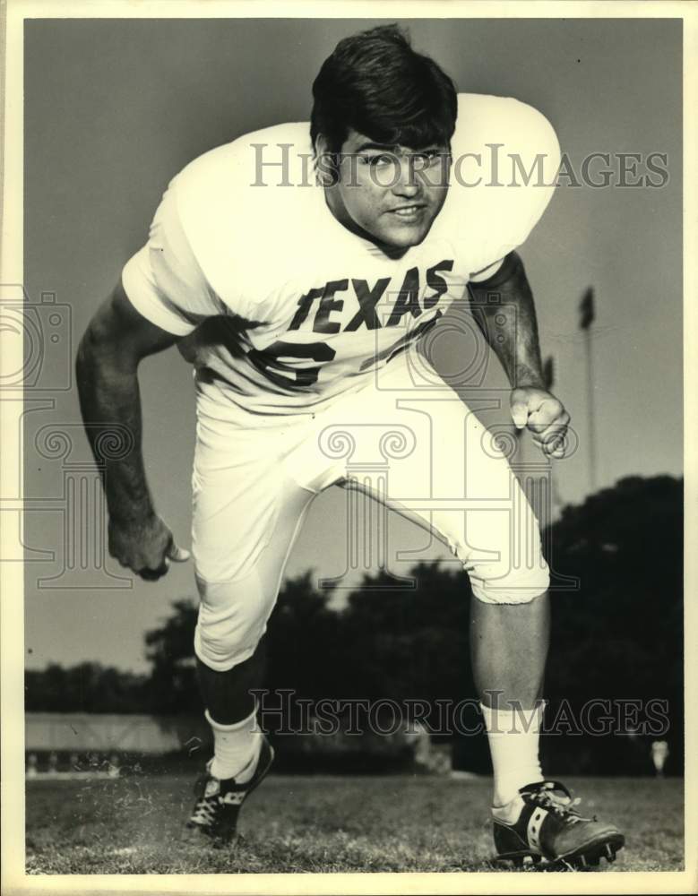Press Photo University of Texas football player Bobby Mitchell - sas14904- Historic Images