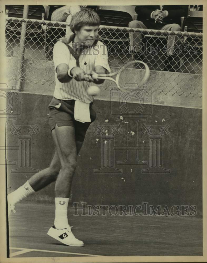 1978 Press Photo Tennis player Ben McKown in action - sas14957- Historic Images