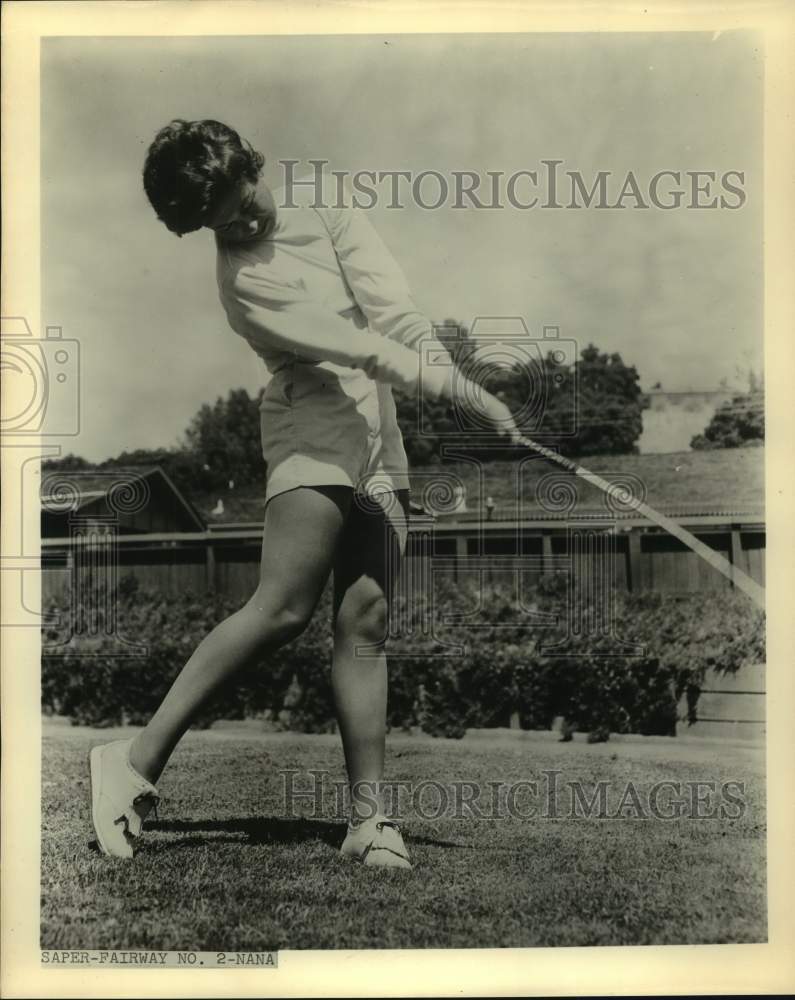 Press Photo Saper, Fairway No. 3, Nana golf - sas15216- Historic Images