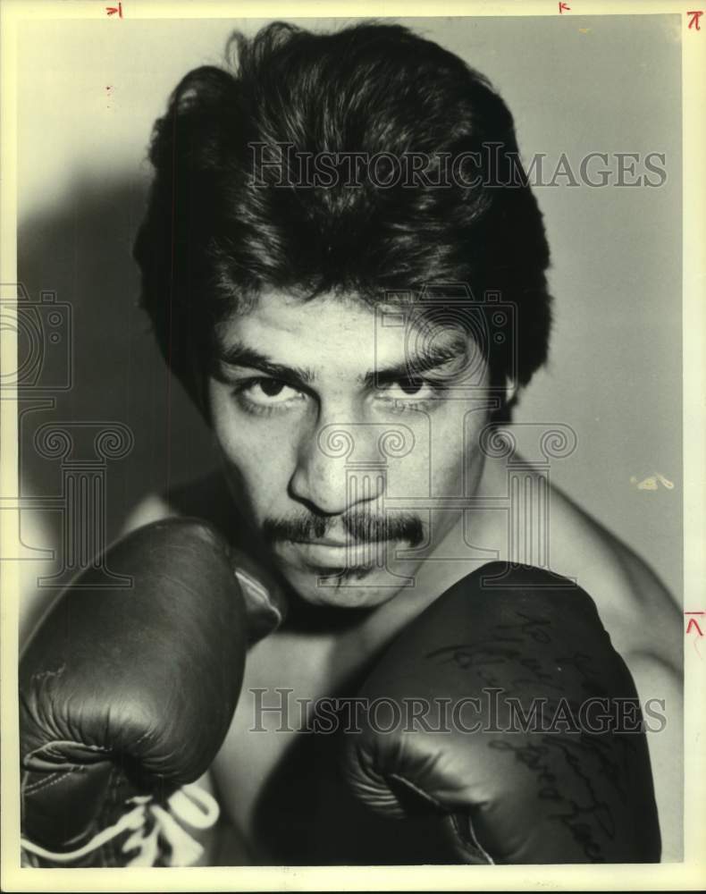 1981 Press Photo Boxer Jose Resendez - sas15232- Historic Images